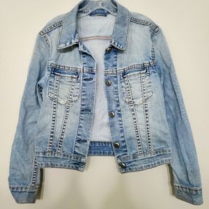 Eddie Pen Light Wash Denim Jean Jacket